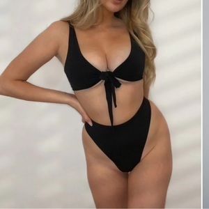 The Kenzie Top and Aubrey II Bottoms (Four Three Seven Bikini)